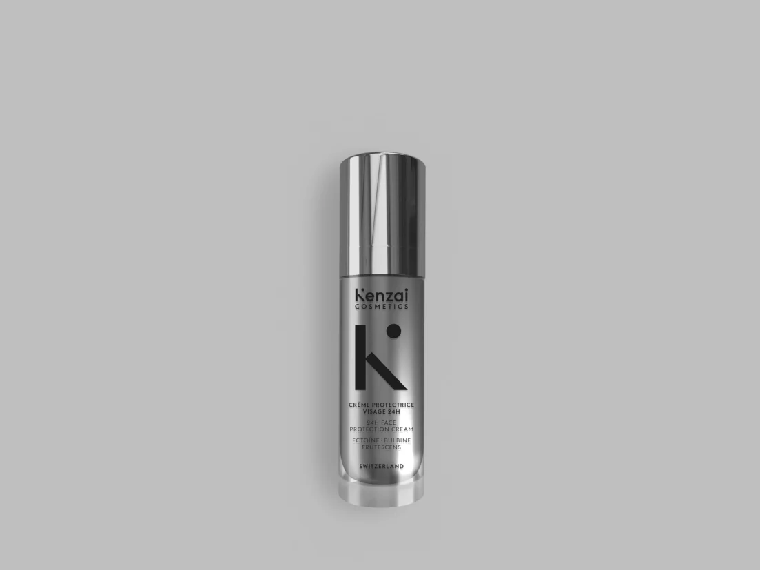 Kenzai Cosmetics - Crème Protectrice Visage 24H Homme